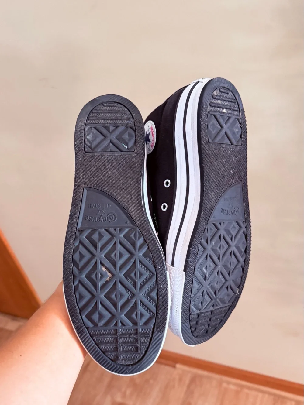 Converse Black High-Top Kids Sneakers